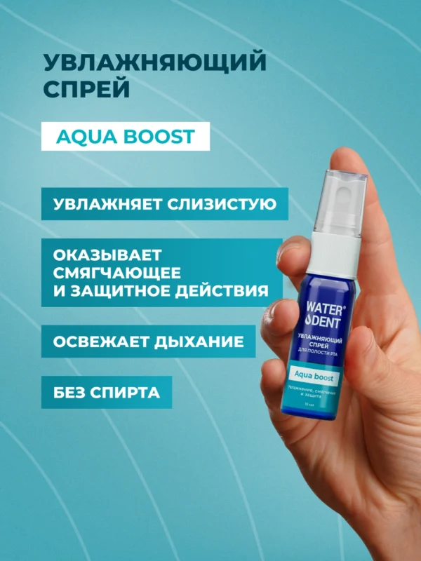 WaterDent Спрей увлажняющий для полости рта 15 мл 1 шт